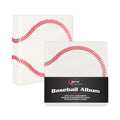 BCW White Baseball Binder
