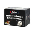 BCW Mini Helmet Showcase