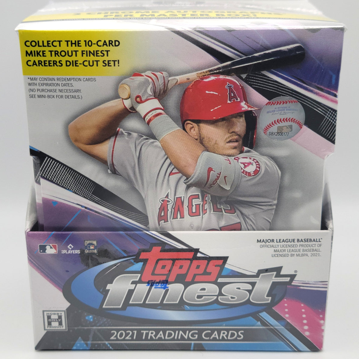 2021 Topps Finest Baseball Hobby Box