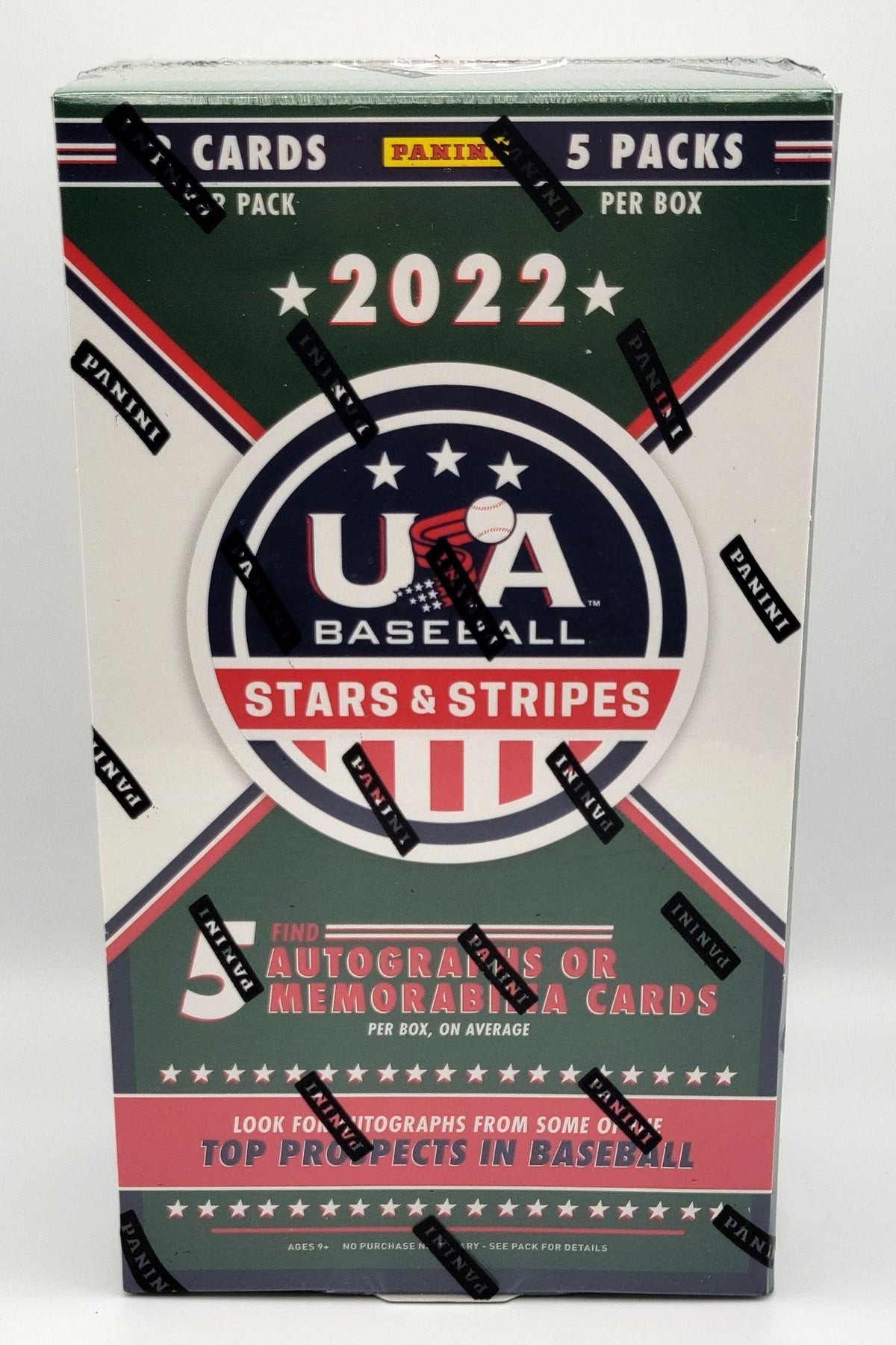 2022 Panini USA Stars & Stripes Baseball Hobby Box