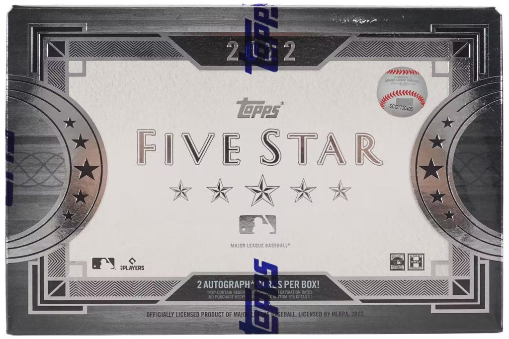 2022 Topps Five Star Baseball Hobby Box