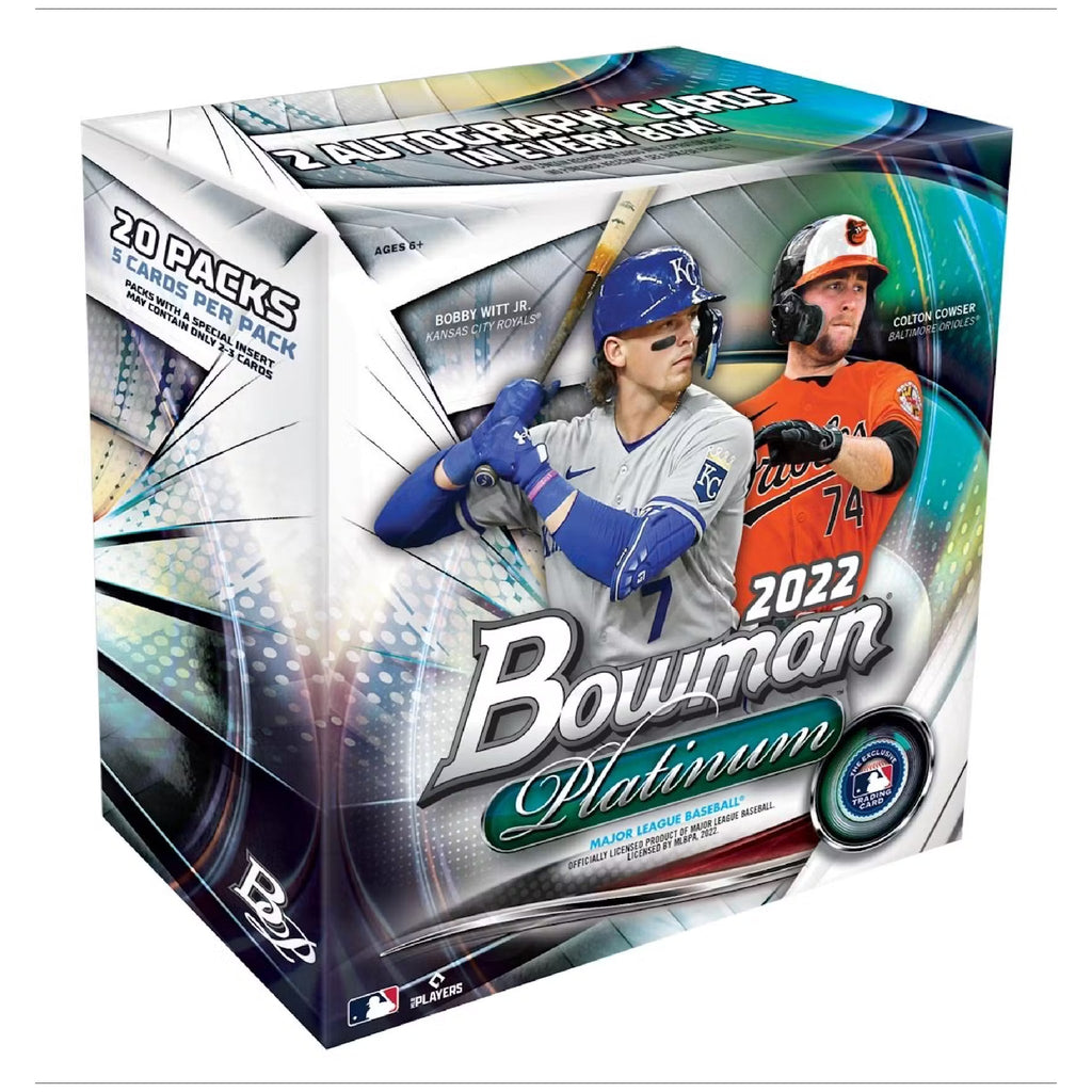 2022 Bowman Platinum Baseball Mega Box