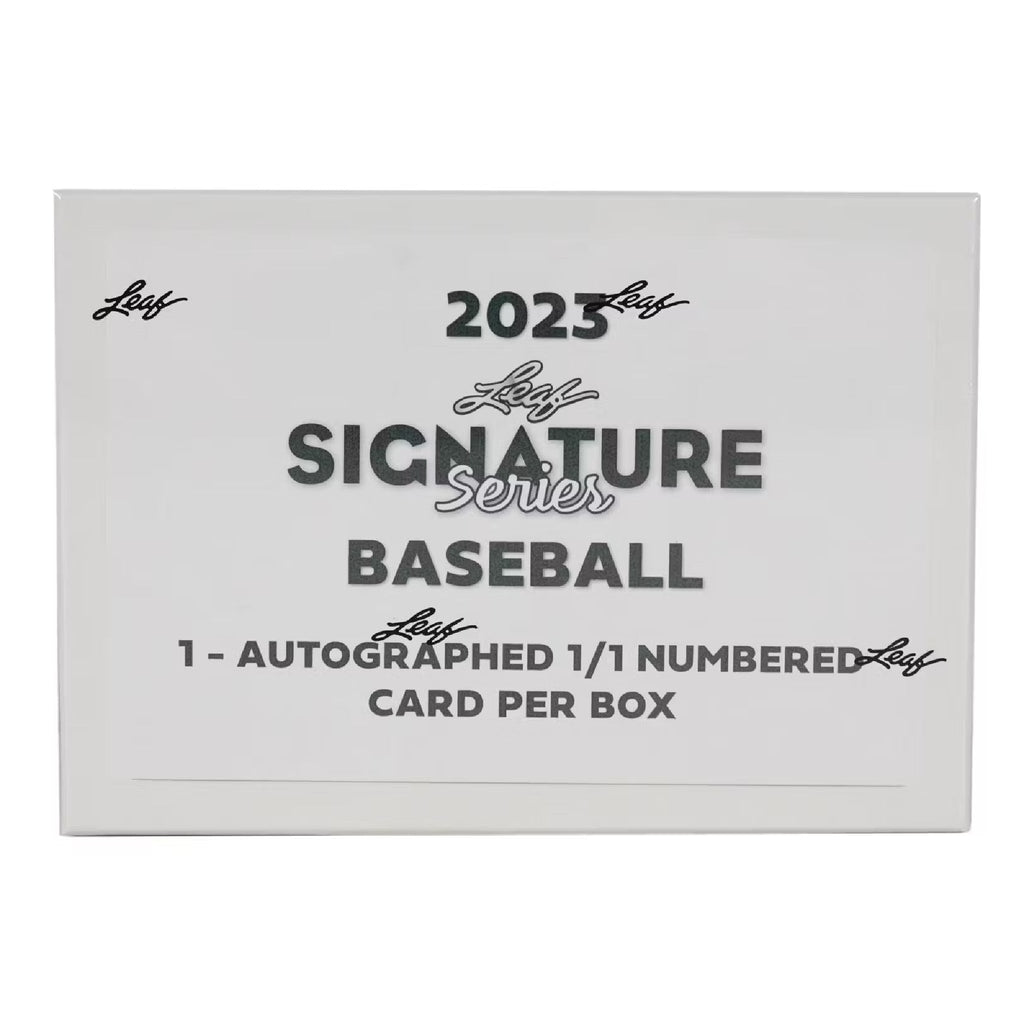 2023 Leaf Signature Series Baseball Hobby Box