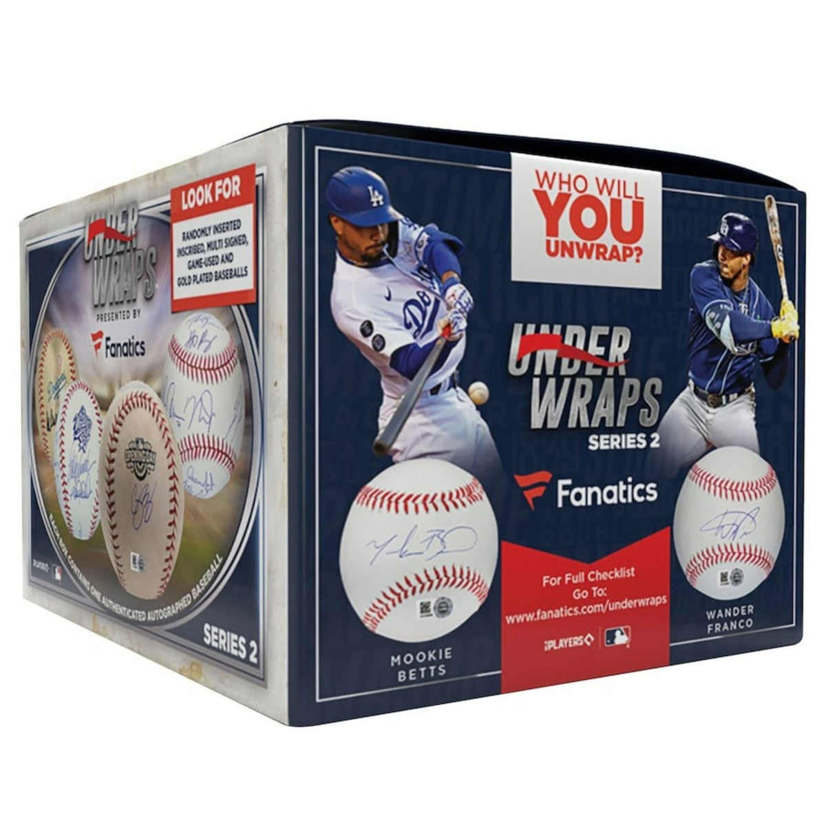 2022 Fanatics Under Wraps Series 2 Autographed Baseball Box