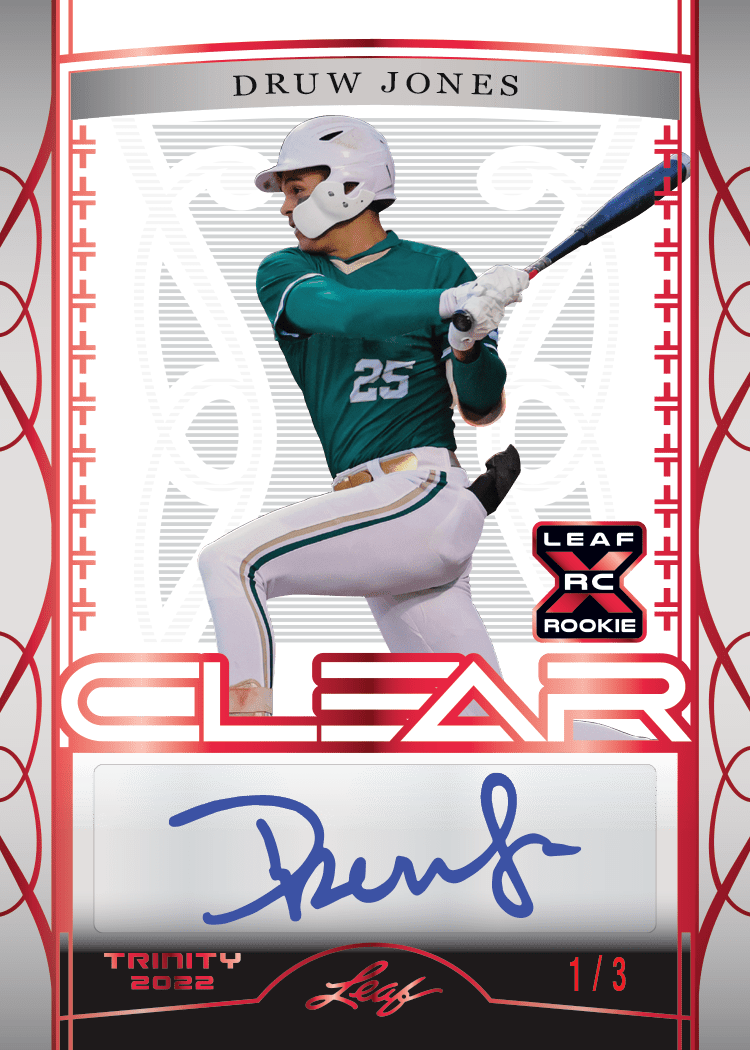 2022 Leaf Trinity Baseball Hobby Box