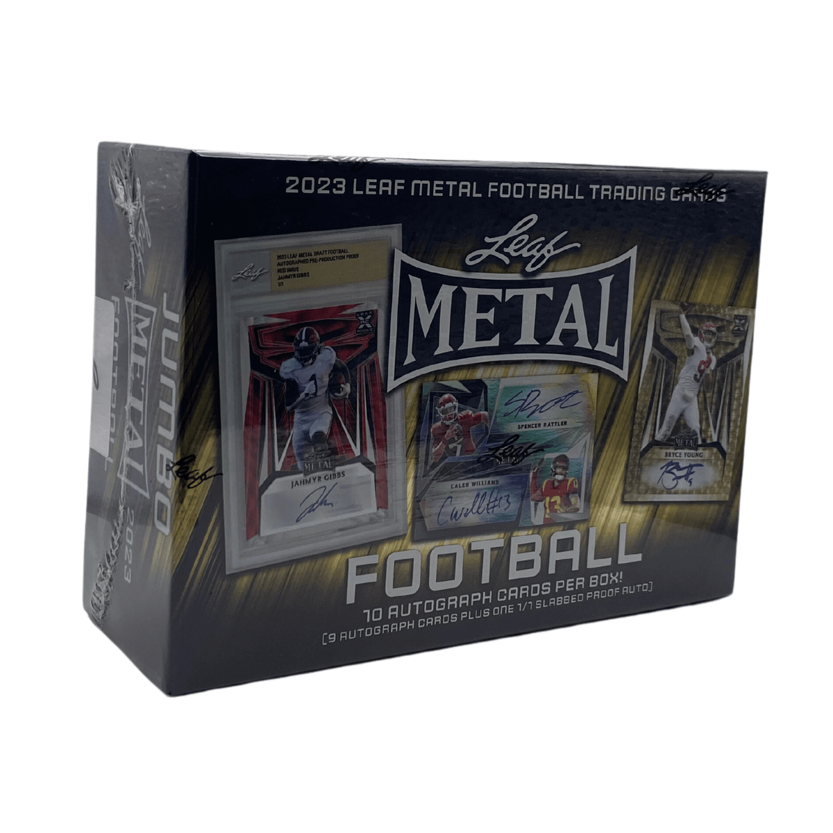 2023 Leaf Metal Jumbo Football Hobby Box