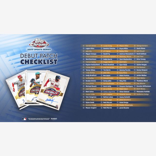 2023 Topps Chrome Update Baseball Hobby Box