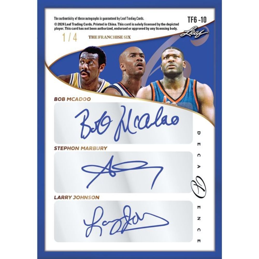 2024 Leaf Decadence Multi-Sport Hobby Box