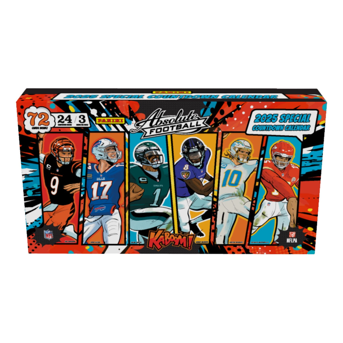 2025 Panini Absolute NFL Countdown Calendar