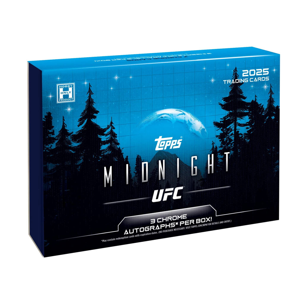 2025 Topps Midnight UFC Hobby Box