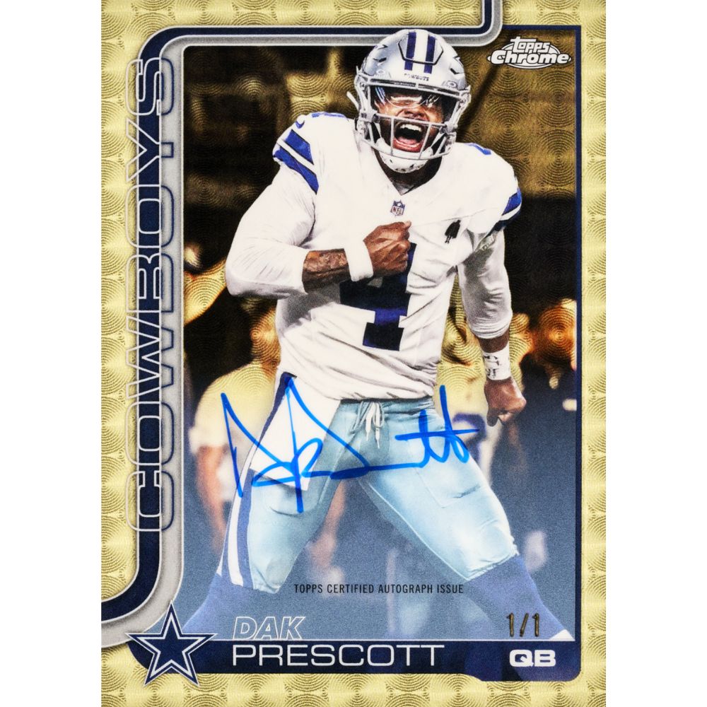 2025 Topps Chrome Football Mega Box