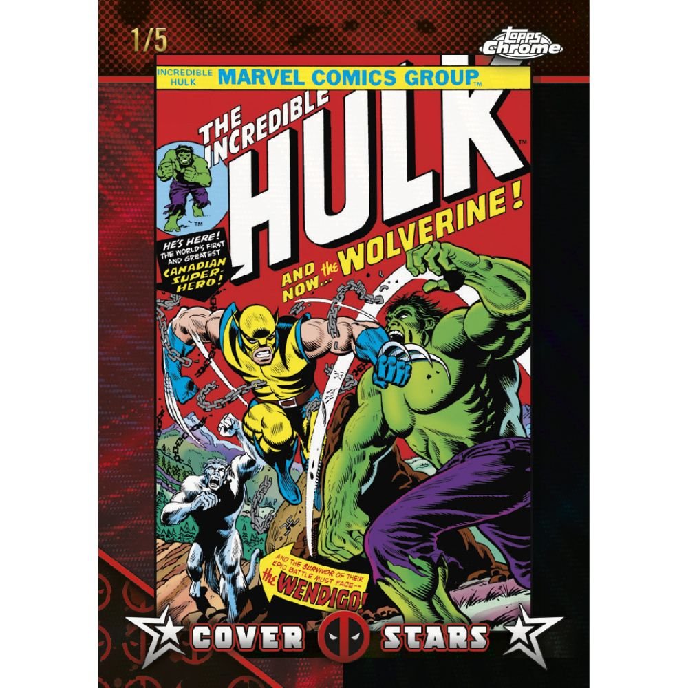 2025 Topps Chrome Marvel Deadpool Hobby Box