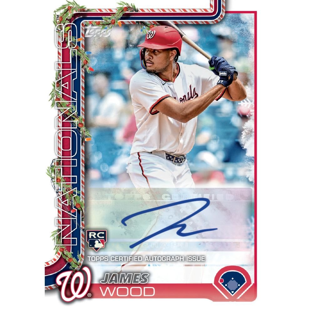 2025 Topps Holiday Baseball Advent Calendar