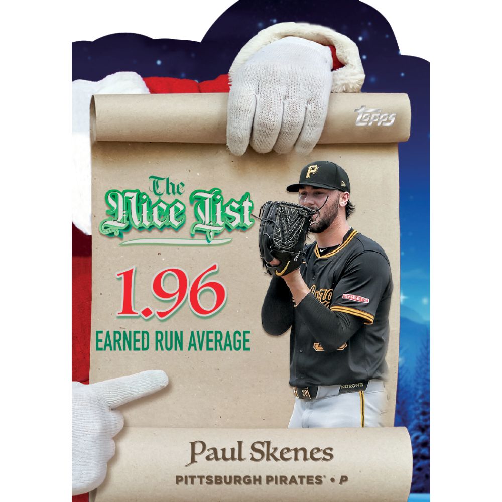2025 Topps Holiday Baseball Mega Box