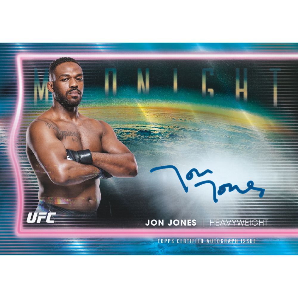 2025 Topps Midnight UFC Hobby Box