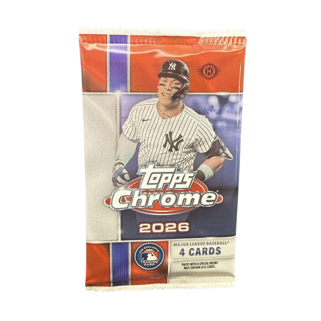 2026 Topps Chrome Baseball Hobby Pack