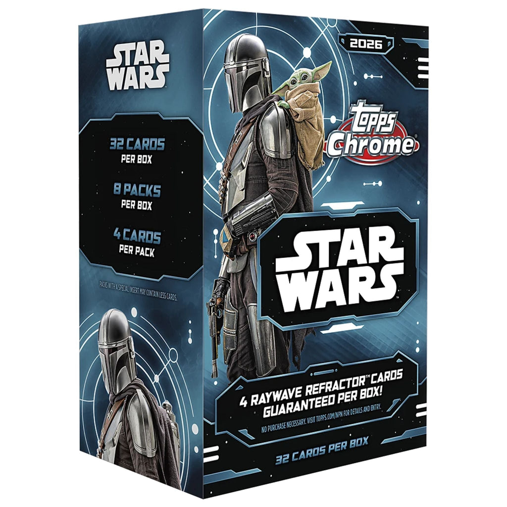 2026 Topps Chrome Star Wars Blaster Box