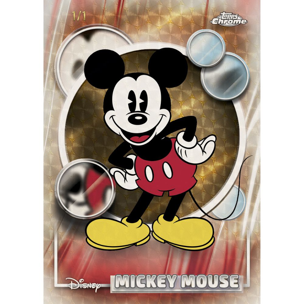 2026 Topps Chrome Disney Mega Box