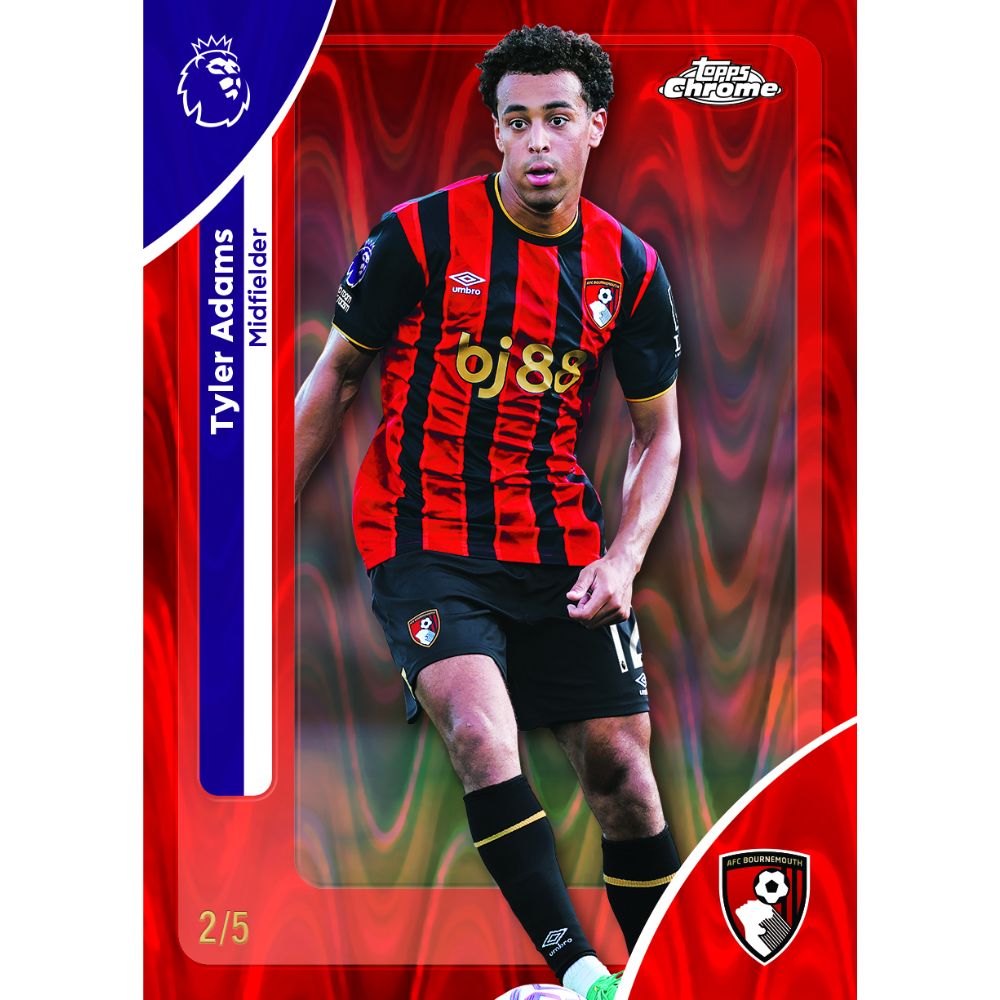 2026 Topps Chrome Premier League Soccer Blaster Box