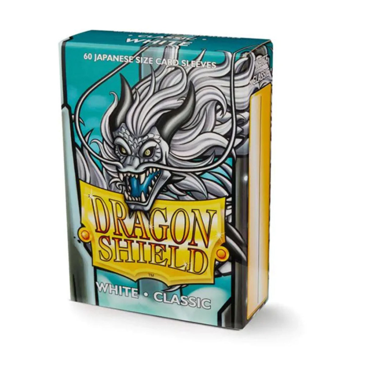 Dragon Shield Japanese Classic White Deck Protector Card Sleeves