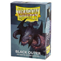 Dragon Shield Standard Matte Black Outer Deck Protector Card Sleeves