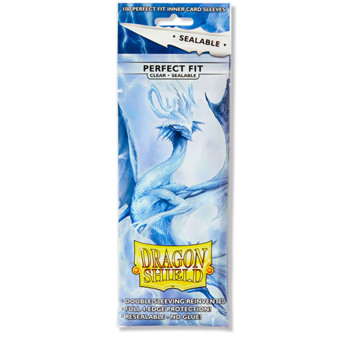 Dragon Shield Standard Perfect Fit Sealable Inner Clear Deck Protector Card Sleeves