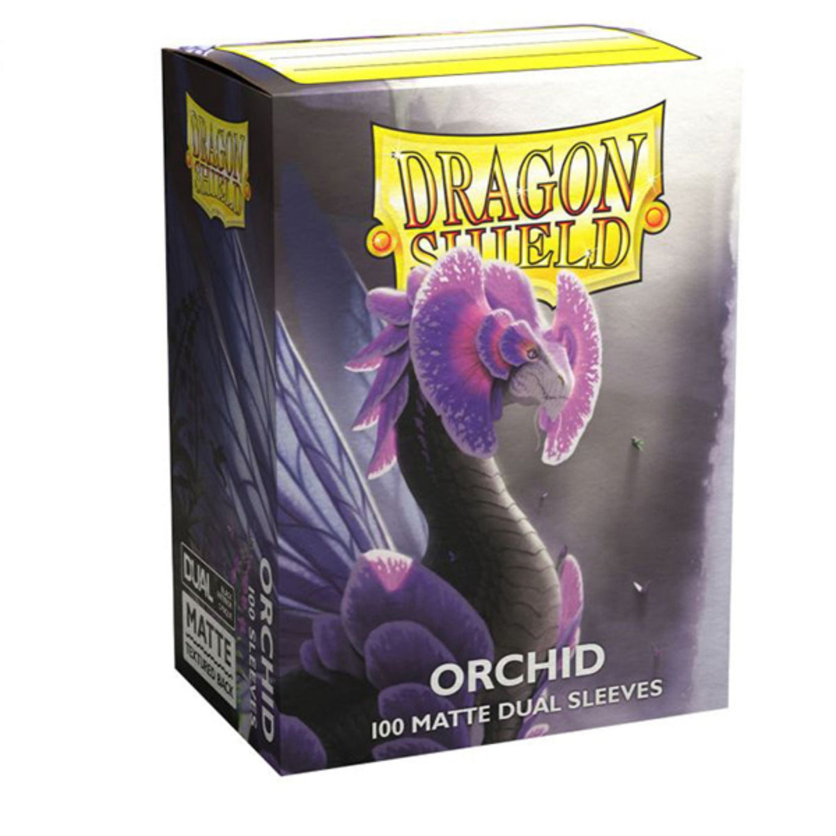 Dragon Shield Standard Dual Matte Orchid Deck Protector Card Sleeves