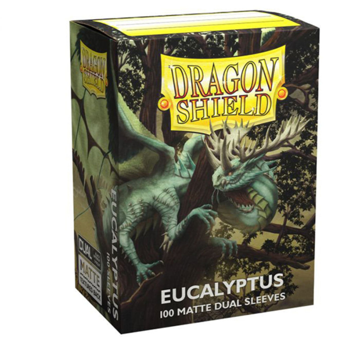 Dragon Shield Standard Dual Matte Eucalyptus Deck Protector Card Sleeves