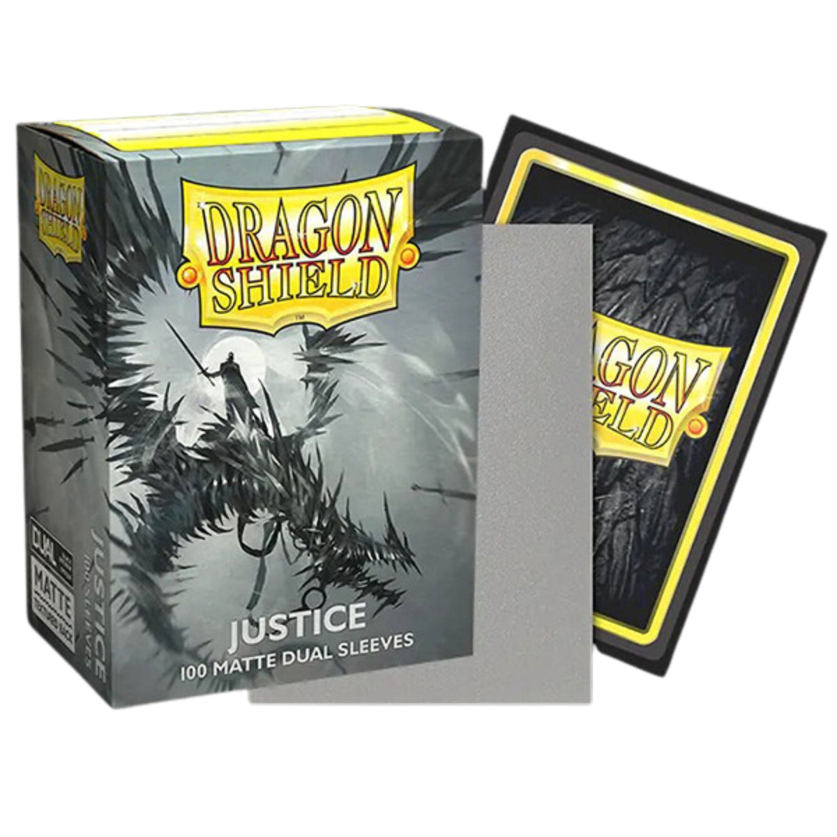 Dragon Shield Standard Dual Matte Justice Deck Protector Card Sleeves