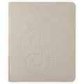 Dragon Shield Codex 9 Pocket Ashen White Zipster Card Binder