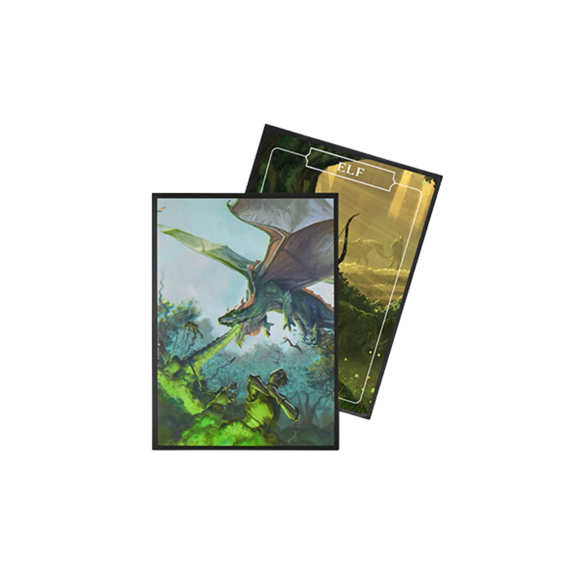 Arcane Fortress Standard Matte Year of the Dragon Nature's Retribution Deck Protector Card Sleeves
