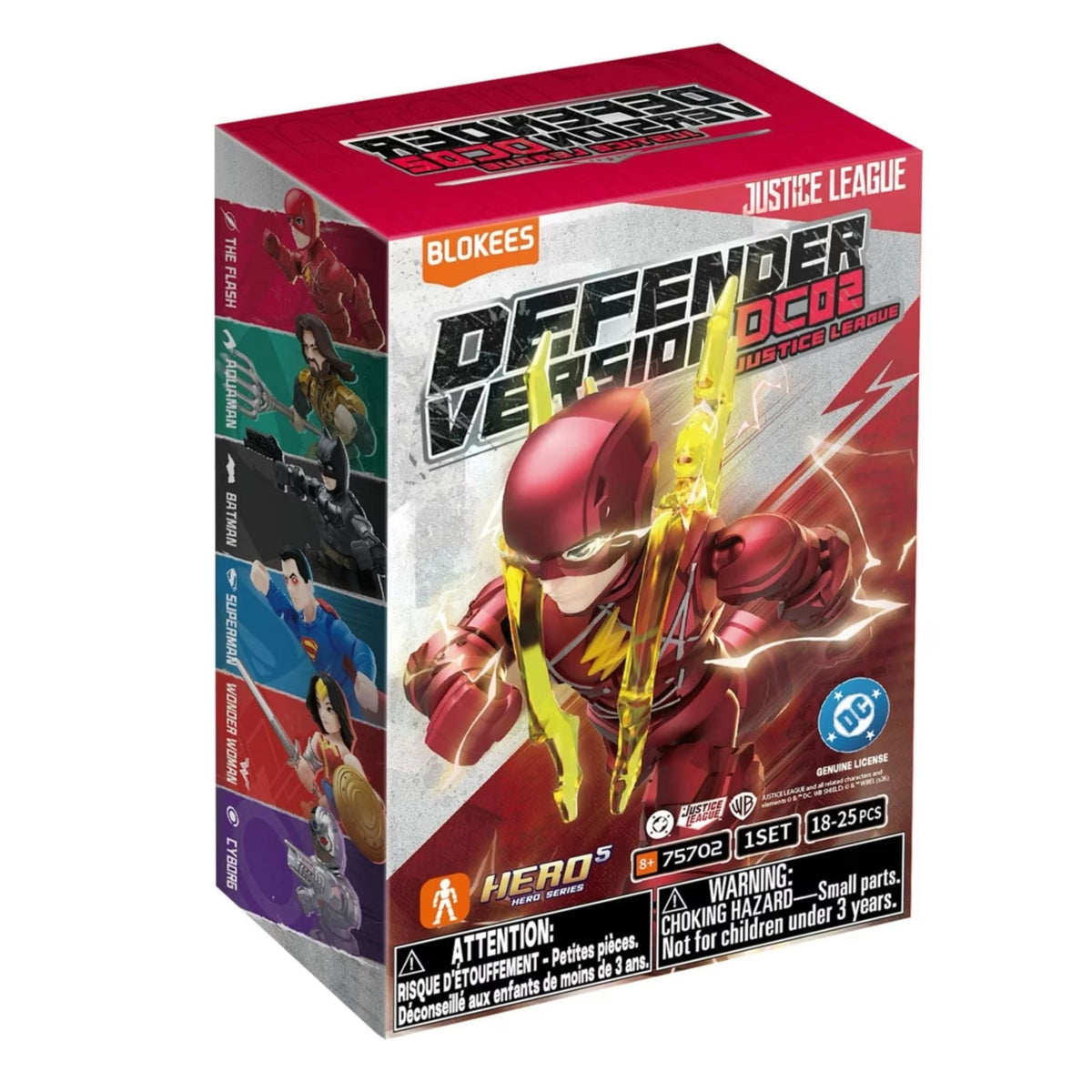 Blokees DC Justice League  2-inch Defender Model Kit Blind Box