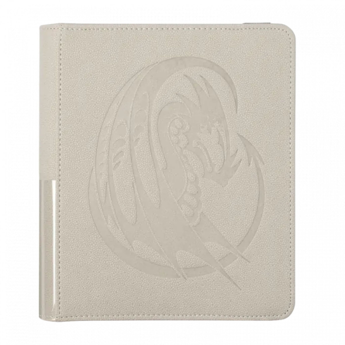 Dragon Shield Codex 4 Pocket Ashen White Portfolio Card Binder
