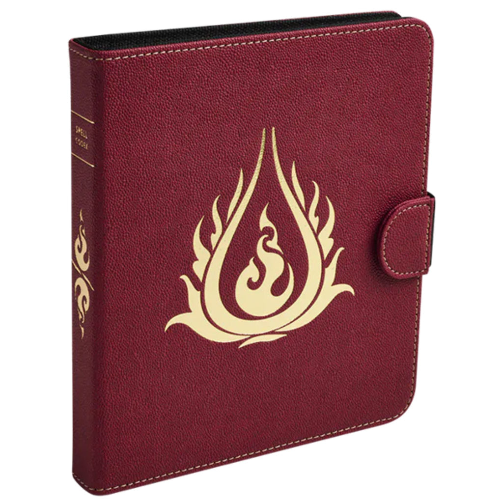 Dragon Shield Spell Codex 4 Pocket Blood Red Portfolio Card Binder