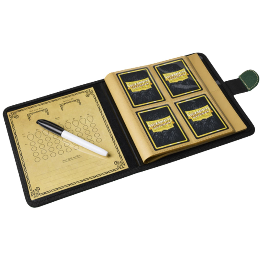 Dragon Shield Spell Codex 4 Pocket Forest Green Portfolio Card Binder