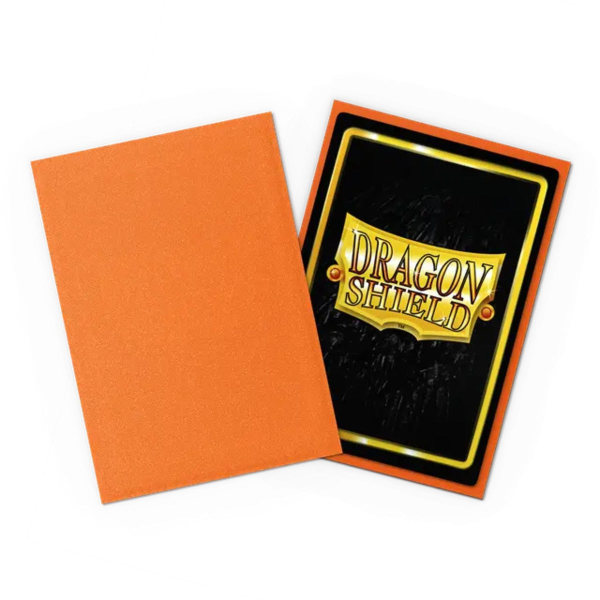 Dragon Shield Japanese Matte Amber Deck Protector Card Sleeves