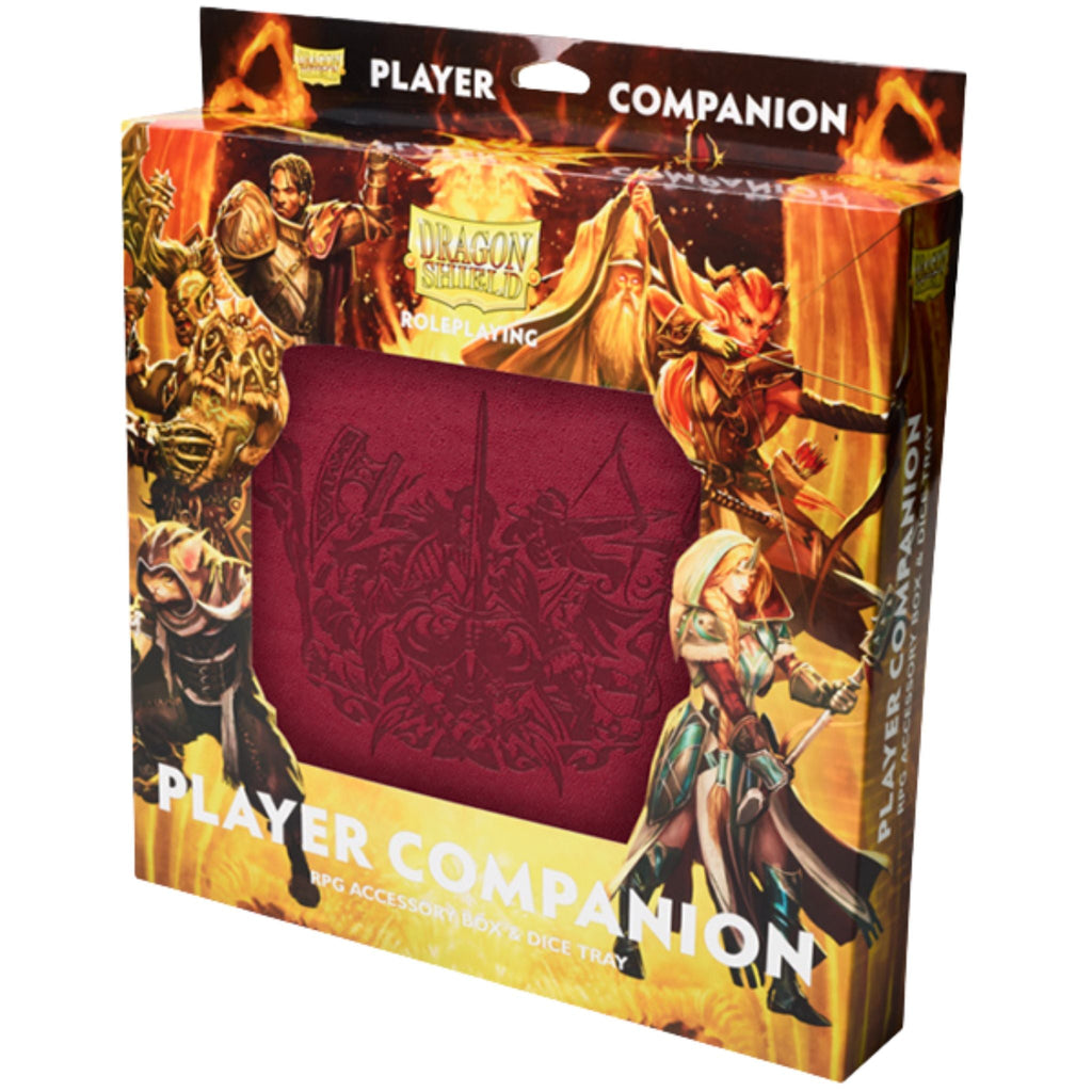 Dragon Shield Blood Red Player Companion