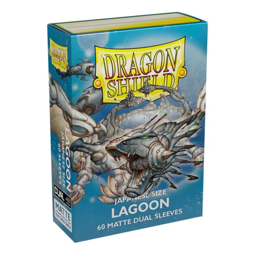 Dragon Shield Japanese Dual Matte Lagoon Deck Protector Card Sleeves