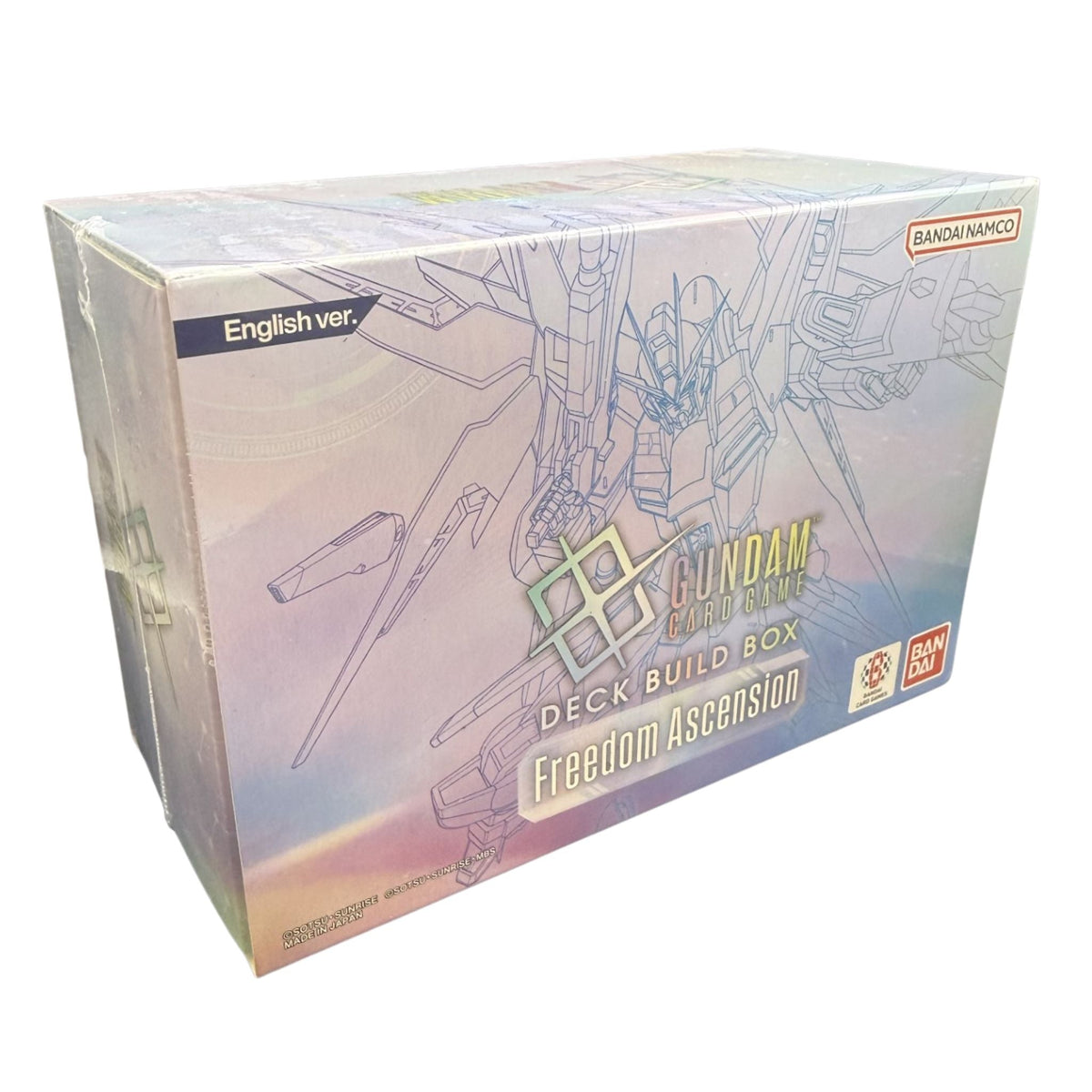 Gundam Card Game Freedom Ascension Deck Build Box
