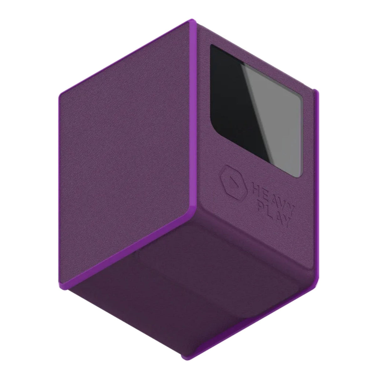 Heavy Play 100+ Double Sleeved Bard Purple RFG Deck Box