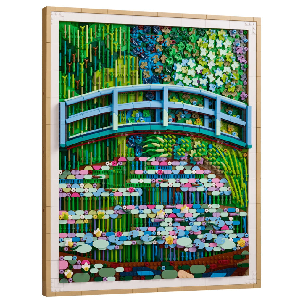 LEGO ART Claude Monet Bridge Over a Pond of Water Lilies