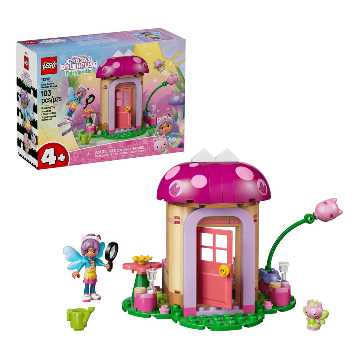LEGO Gabby's Dollhouse Kitty Fairy's Garden House