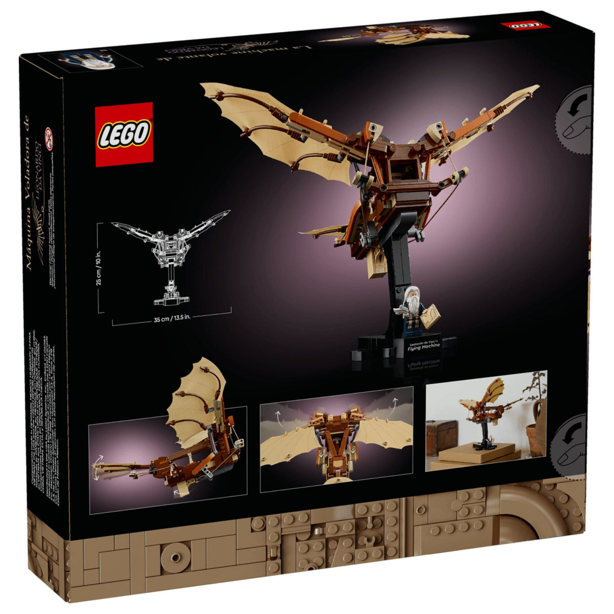 LEGO Icons Leonardo da Vinci's Flying Machine