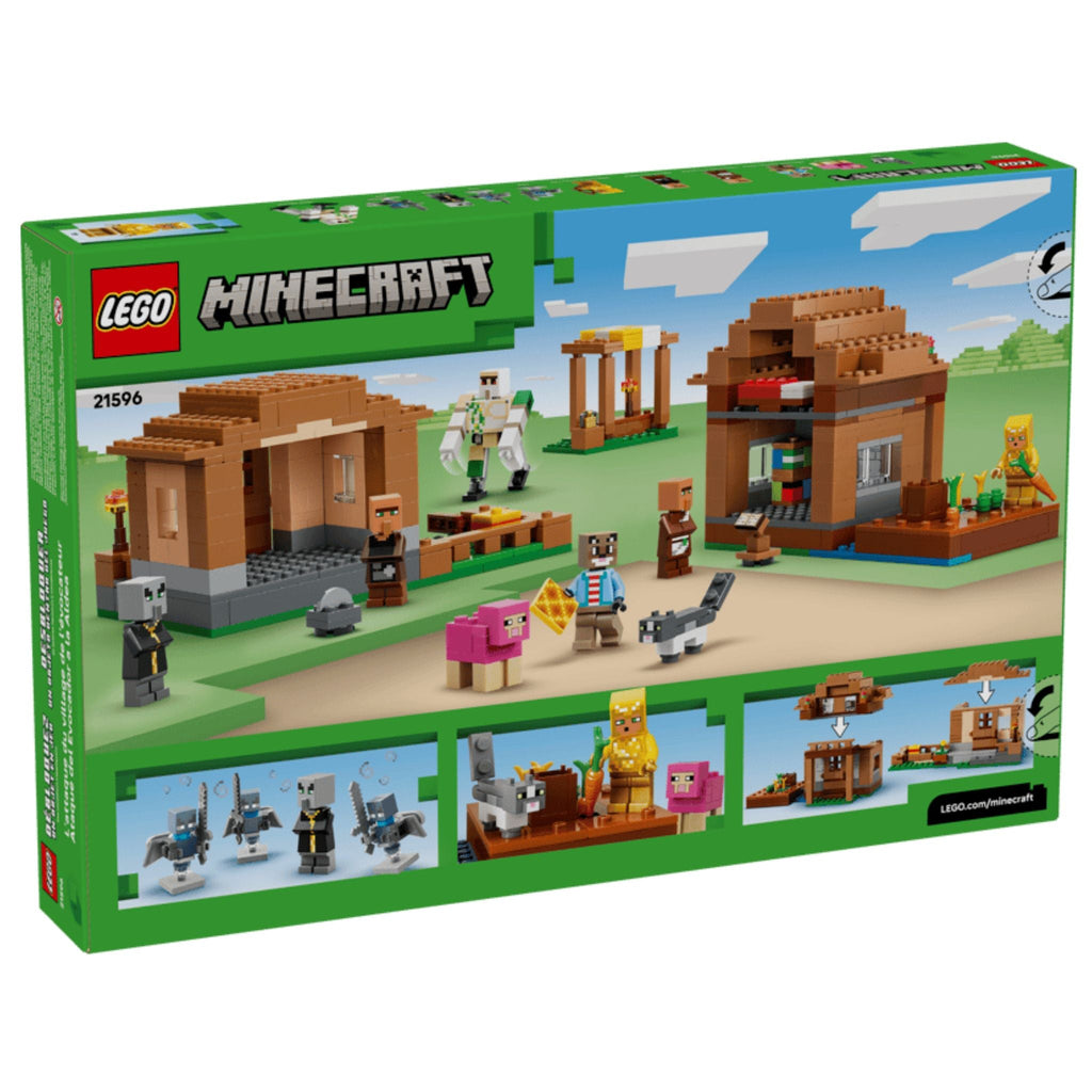 LEGO Minecraft Evoker Village Attack