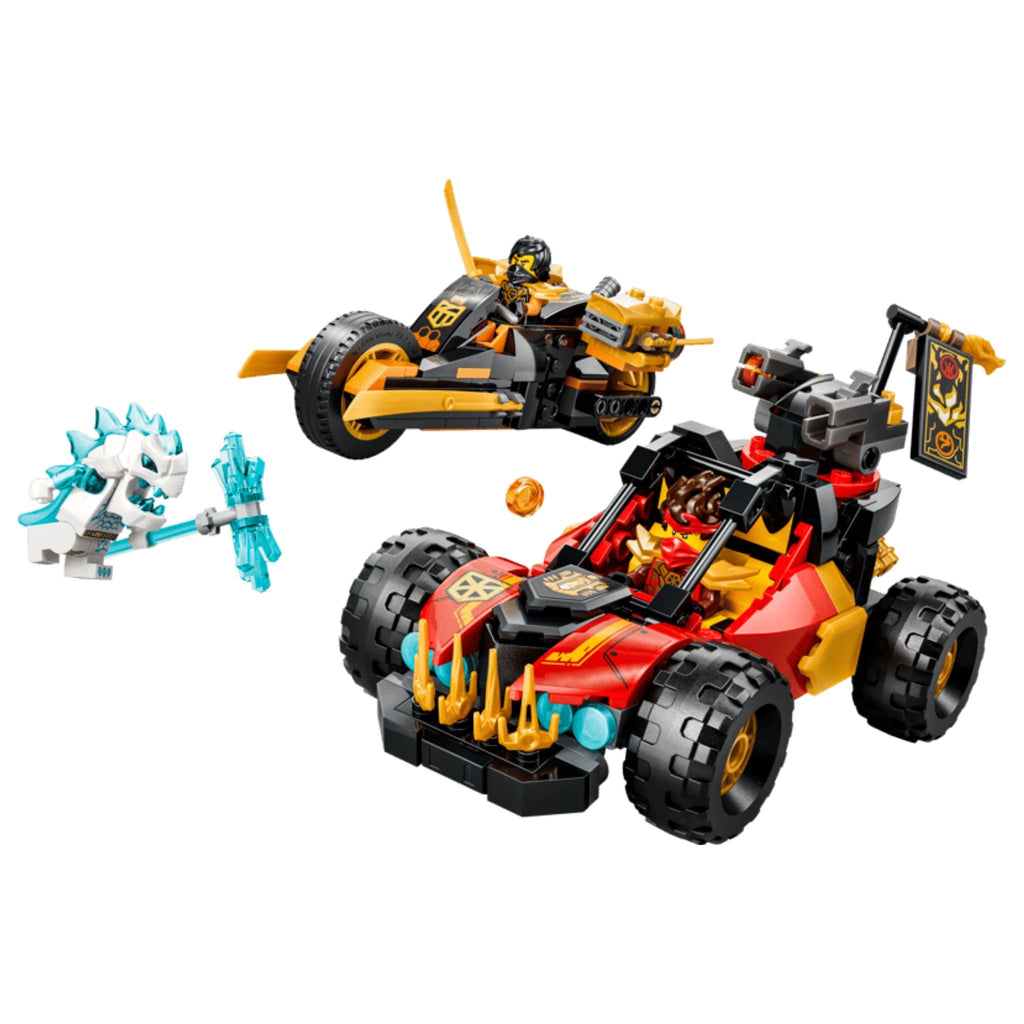 LEGO Ninjago Kai and Cole's Combiner Vehicles