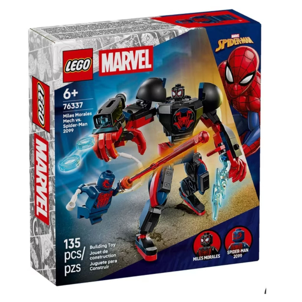 LEGO Super Heroes Marvel Miles Morales Mech vs. Spider-Man 2099