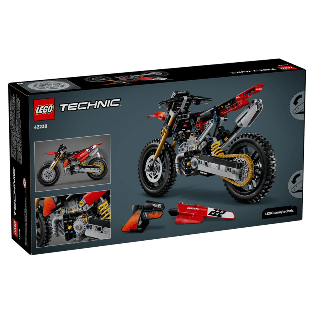 LEGO Technic Ducati Desmo450 MX Factory Motorcycle