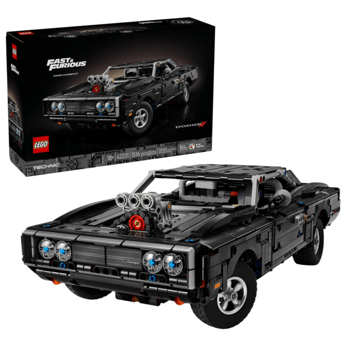 LEGO Technic Fast and Furious Dodge Charger R/T Car