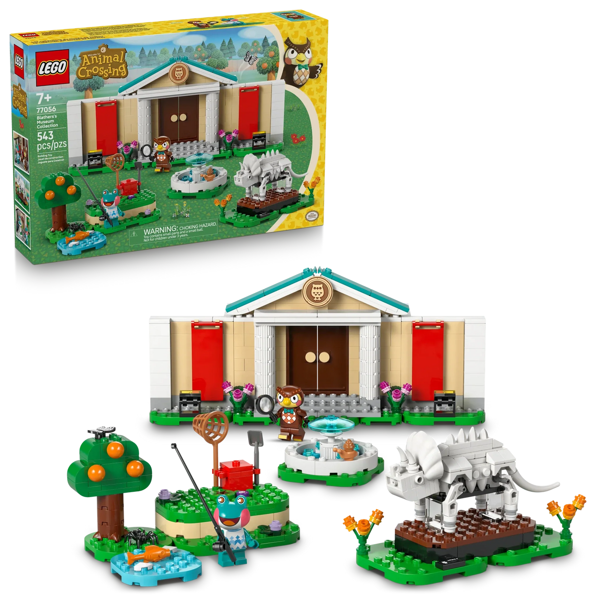 LEGO Animal Crossing Blathers's Museum Collection