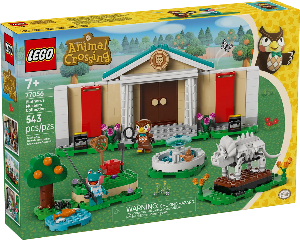 LEGO Animal Crossing Blathers's Museum Collection